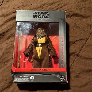 Hasbro Star Wars Jedi Master Kelnacca Action Figure - Brown and Yellow